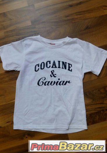 Tričko Cocaine a Caviar