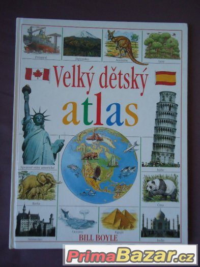 Kniha - Velký dětský atlas