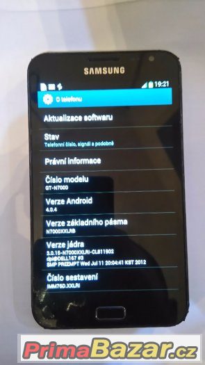 Samsung galaxy note GT-N7000