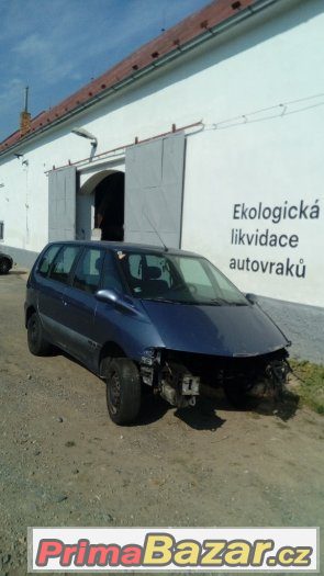 Renault Espace 2.2 DT bez motoru a převodovky