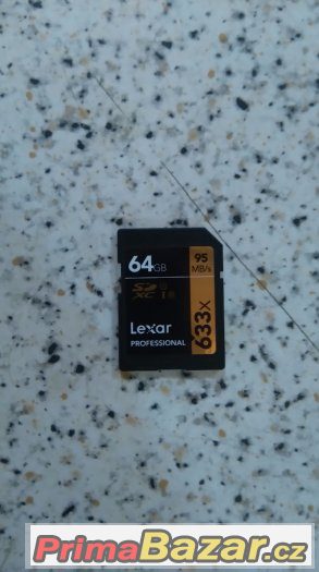 SD Karta Lexar 633X Professional 64GB