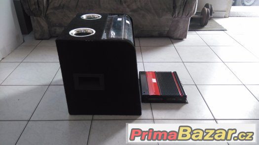 Prodám Aktivní subwoofer Honda +zesilovač 600W