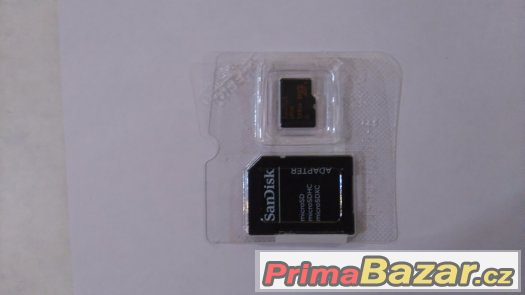 Scandisk Ultra 128GB HC1+ SD adaptér