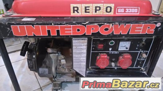 Prodám Generátor Unitedpower GG 3300