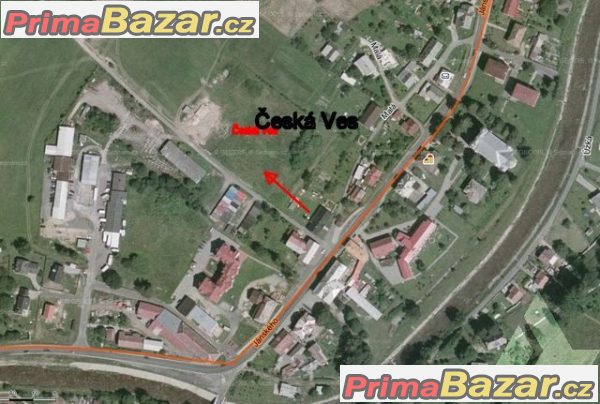 Prodej stavební parcely, Česká Ves, okres Jeseník Prodej stavební parcely, Česká Ves, okres Jeseník