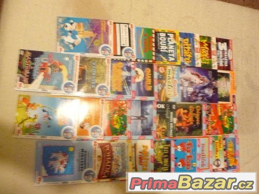 dětská DVD cca 200 ks dohromady za 400,- Kč dětská DVD cca 200 ks dohromady za 400,- Kč