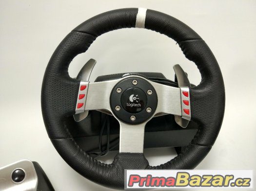 Logitech G27 Racing Wheel - Herní volant - spojka, řad. páka