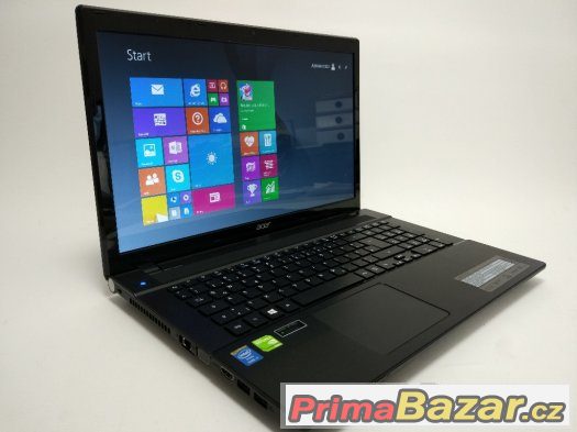 VÝKONNÉ DĚLO ACER V3-772G i7-4702MQ 3,2GHz NVIDIA GT 750M 8G