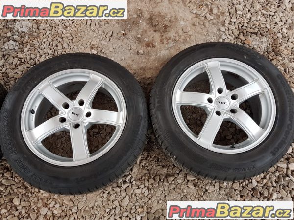 sada alu kola s pneu Tec germ 5x120 7.5jx17 et35