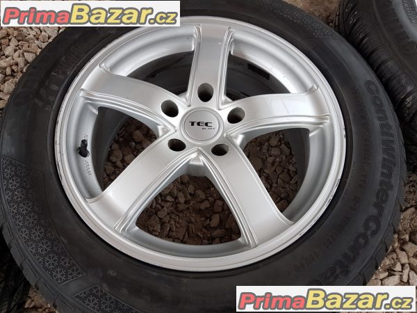 sada alu kola s pneu Tec germ 5x120 7.5jx17 et35