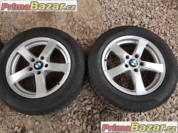 sada Alu kola BMW dezent 5x120 7.5jx17 et35 pneu dot3314