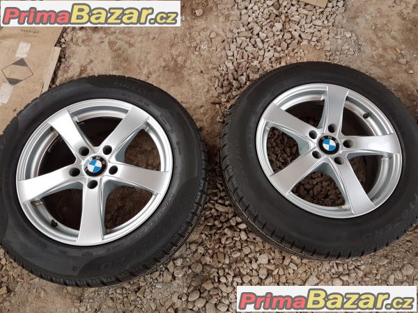 sada Alu kola BMW dezent 5x120 7.5jx17 et35 pneu dot3314