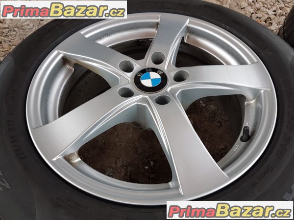 sada Alu kola BMW dezent 5x120 7.5jx17 et35 pneu dot3314