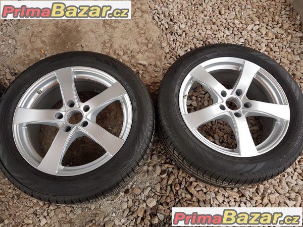 zánovní sada BMW T5 germ s pneu 5x120 8jx18 et45