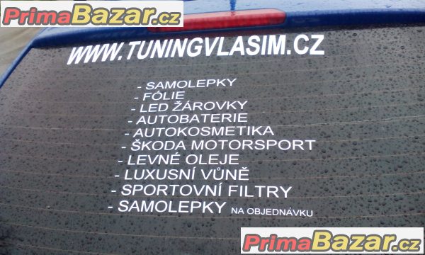 tuning samolepky