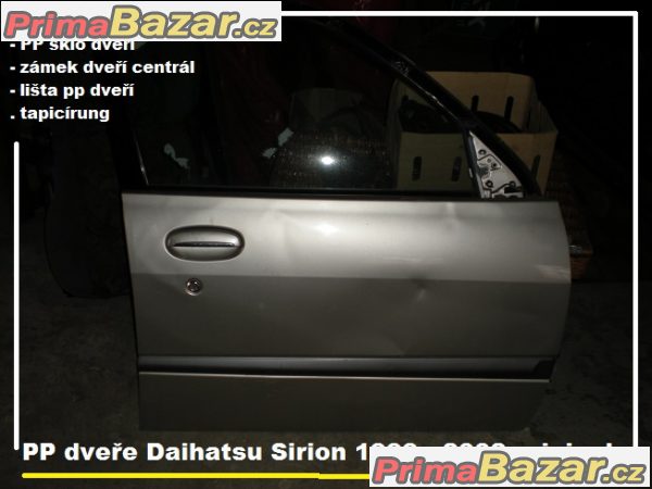 Daihatsu Sirion náhradní díly