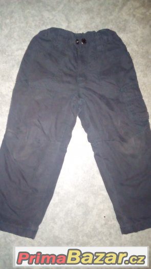 plátěné zateplené kalhoty TCM 98/104