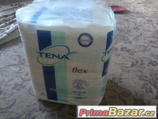 Plenkové kalhotky TENA FLEX super medium - 28 ks orig.balení
