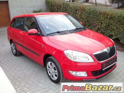 Škoda Fabia combi 1.6TDi Koup.ČR,1.majitel,PO SERVISE 2013