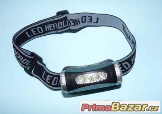 Čelní svítilna LED - 5 funkcí  04002611