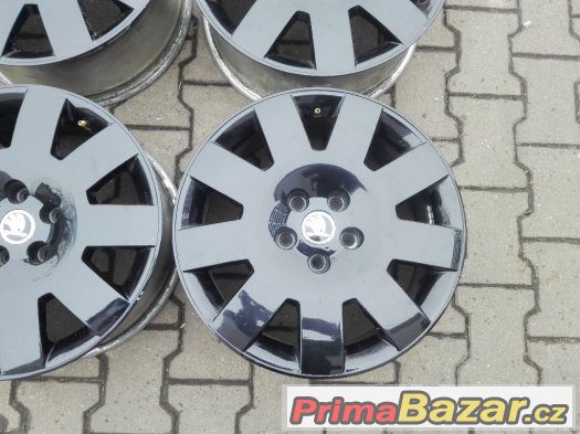 Alu kola 5x112 R17 CUBIC - Škoda Superb I, Octavia II