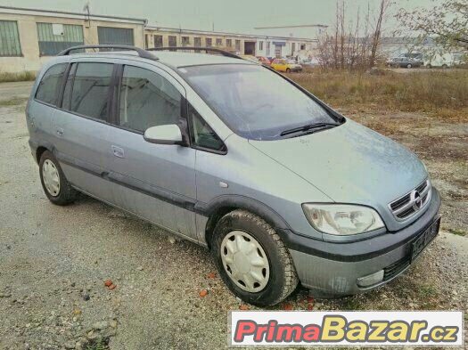 Opel Zafira 2.0 DTi R.v. 7/2004 7 Míst