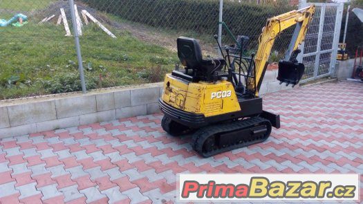 MINIBAGR KOMATSU PC-03 800KG