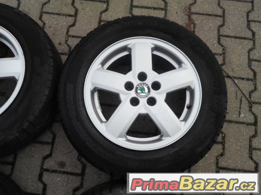 Alu kola 5x100 R15 - Škoda Octavia I, Fabia I, VW Golf IV – fotografie 4