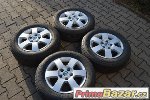 Alu kola 5x112 R15 ORION - Škoda Octavia II, VW Touran