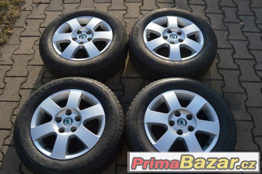 Alu kola 5x112 R15 ORION - Škoda Octavia II, VW Touran