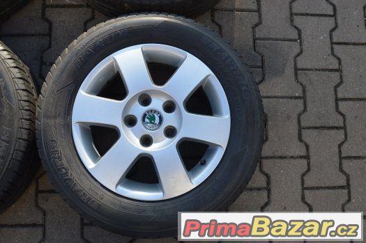 Alu kola 5x112 R15 ORION - Škoda Octavia II, VW Touran