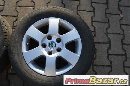 Alu kola 5x112 R15 ORION - Škoda Octavia II, VW Touran