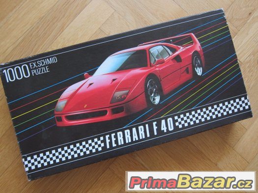 Cars Ferrari F40 1000 puzzle