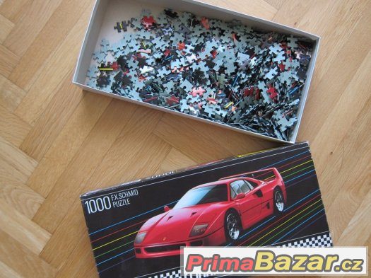 Cars Ferrari F40 1000 puzzle