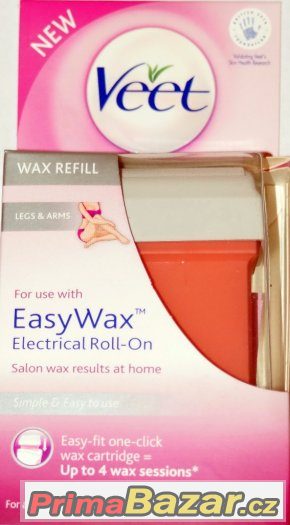 Veet Easy Wax vosková náplň pro všechny druhy pokožky 50 ml