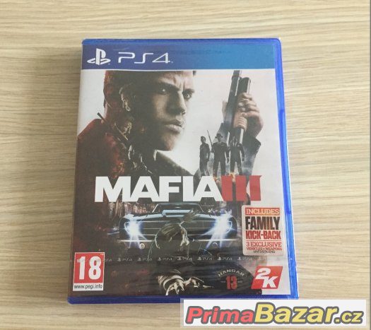 PS4 - PlayStation 4 - Mafia III CZ - Nové