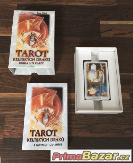 TAROT Keltských draků - Kniha a 78 karet - Nové