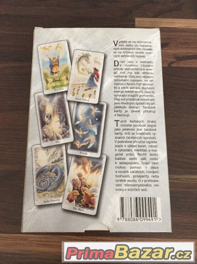 TAROT Keltských draků - Kniha a 78 karet - Nové TAROT Keltských draků - Kniha a 78 karet - Nové