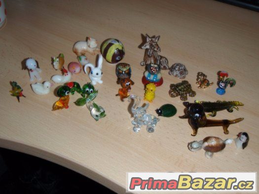 sklenene-a-keramicke-miniaturky-zviratek-28-ks