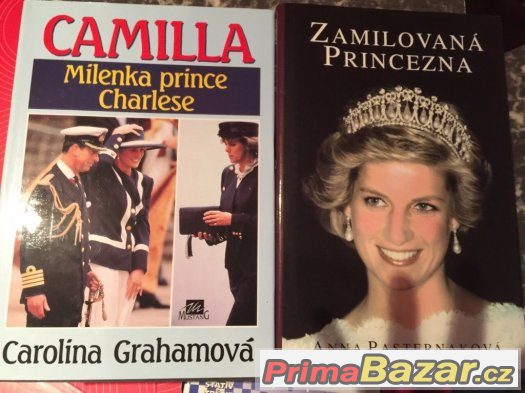 Knihy Kamila a Zamilovaná princezna Diana