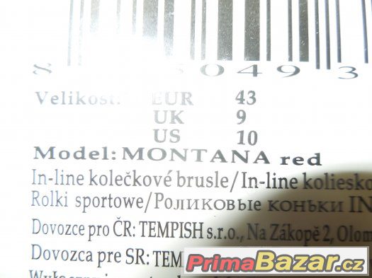 In line brusle Tempish Montana / nové