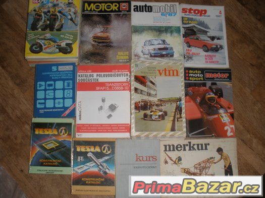 Staré katalogy,časopisy ABC,Automobil,návod Merkur