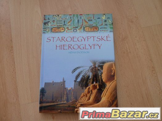 Krásná nepoužitá kniha STAROEGYPTSKÉ HIEROGLYFY