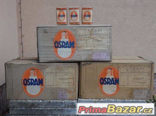 Žárovky OSRAM 220V-15W - Velmi staré - Originál