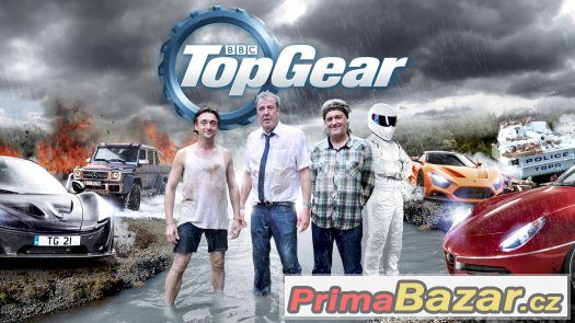 Komplet 23 sérií anglického Top Gearu v češtině na 50 DVD