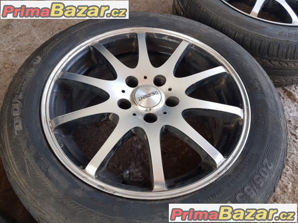 alu kola sada Dezent letni 5x112 7jx16 et40