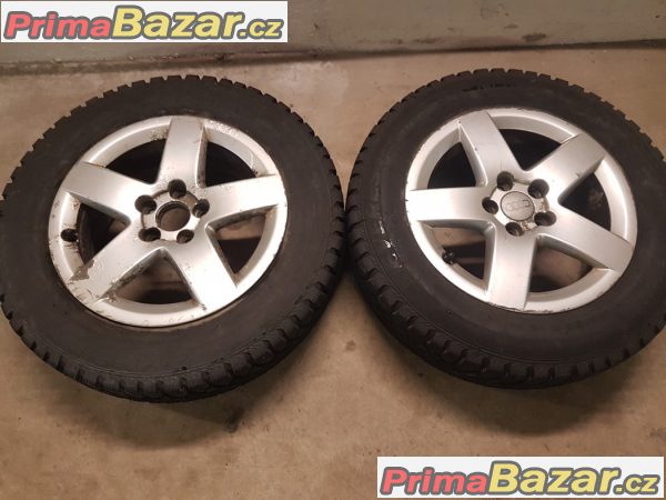 2xalu kolo možné použít jako rezervu Audi 8L0601025p 5x100 6jx15 et38