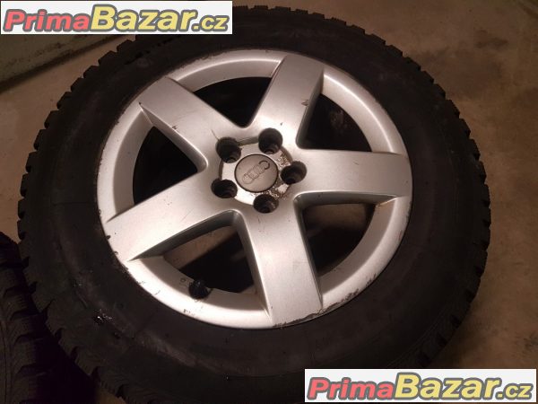 2xalu kolo možné použít jako rezervu Audi 8L0601025p 5x100 6jx15 et38