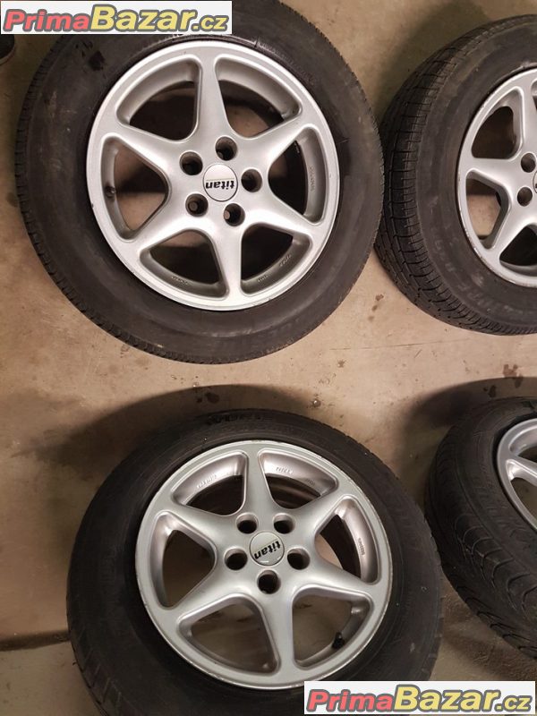 sada alu kola Škoda VW 5x100 7jx15 et38