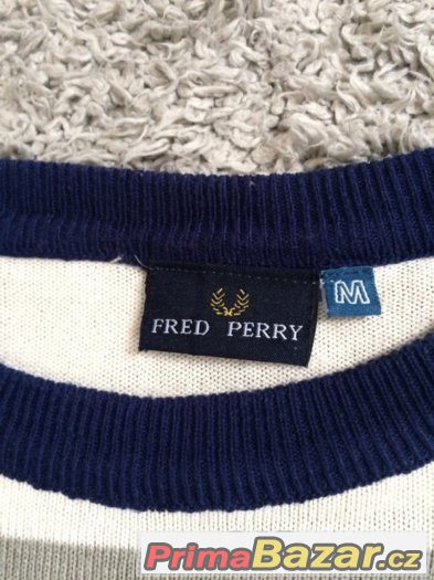 Pánský svetřík Fred Perry vel M